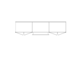 Wardrobes DWG - Hinged door Wardrobe and drawers 03