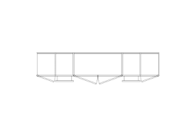 DWG Schr&auml;nke - Kleiderschrank mit Drehfl&uuml;gel und Schubladen 09