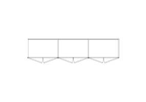 Wardrobes DWG - 6 Door Hinged Wardrobe 01