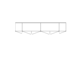 Wardrobes DWG - 6 Door Hinged Wardrobe 03