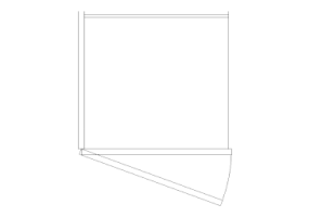 Arm&aacute;rios DWG - Arm&aacute;rio batentes individuais 05