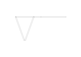 Armoires DWG - Cabine vantail pliant 04