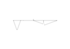 Armarios DWG - Cabina hoja plagable 10