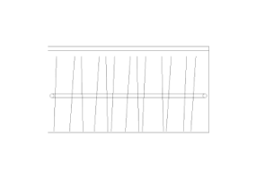 Armoires DWG - Cabine portemanteau 08