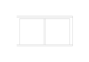 DWG Schr&auml;nke - Kleiderschrank Kabine 13