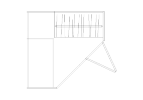 Armarios DWG - Cabina composición 02