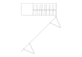 DWG Schr&auml;nke - Schrankkabine Kombination 07