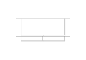 Arm&aacute;rios DWG - Quarto c&ocirc;modas 17