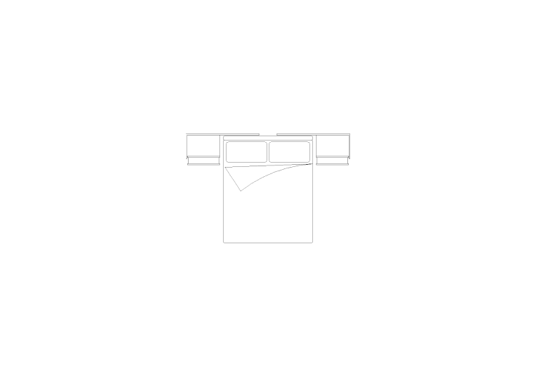 Armários DWG - Quarto composição tipo 1 02 - ACCA software Armários DWG - Quarto composição tipo 1 02 - ACCA software