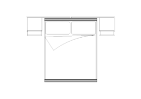 Armoires DWG - Chambre composition type 2 06