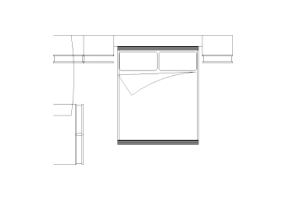 DWG Schr&auml;nke - Schlafzimmer Kombination Typ 2 09