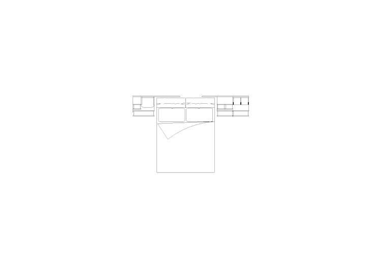 Armários DWG - Quarto composição tipo 3 05 - ACCA software Armários DWG - Quarto composição tipo 3 05 - ACCA software