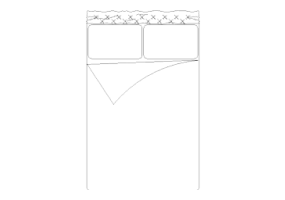 Armarios DWG - Habitaci&oacute;n cama 07