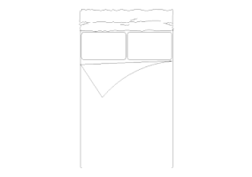 Armarios DWG - Habitaci&oacute;n cama 10