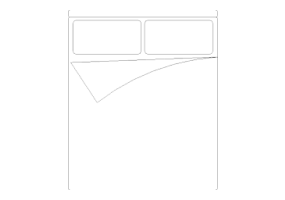 Armarios DWG - Habitaci&oacute;n cama 13