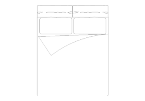 Armarios DWG - Habitaci&oacute;n cama 15
