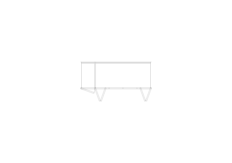 Wardrobes DWG - Bookshelf Composition 10 - ACCA software Wardrobes DWG - Bookshelf Composition 10 - ACCA software