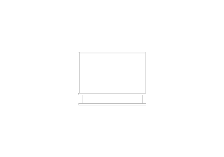 DWG Schränke - Einzel-Bücherregal 14 - ACCA software DWG Schränke - Einzel-Bücherregal 14 - ACCA software