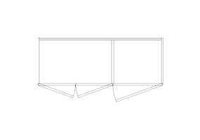 DWG Schr&auml;nke - Bettbr&uuml;cke Kombination 02