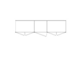Wardrobes DWG - Bridge Bed composition 06