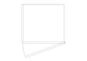 Wardrobes DWG - Single bridge 15