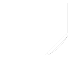 Cozinhas DWG - Bases de canto p105xl105 13