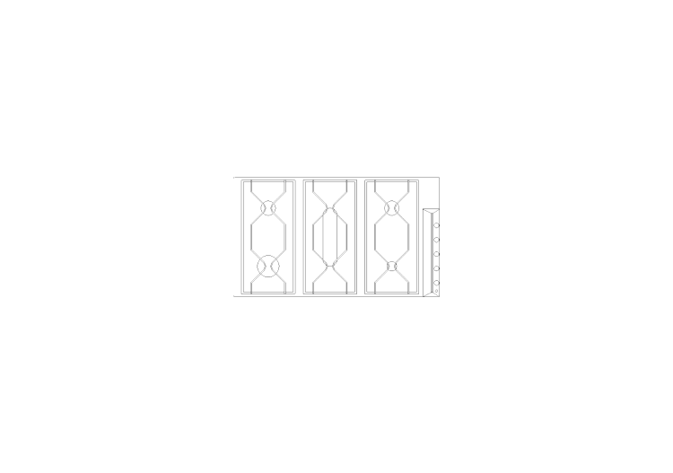 Cuisines DWG - Plans de cuisson p51 07 - ACCA software Cuisines DWG - Plans de cuisson p51 07 - ACCA software