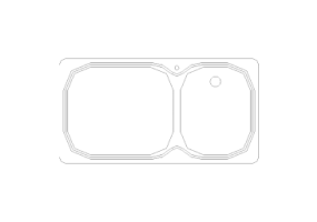 Cucine DWG - Lavello p50xl95 09