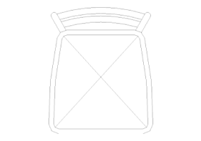 DWG K&uuml;chen - Stuhl 03