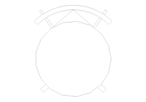 Cocinas DWG - Silla 04