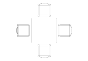 Cocinas DWG - Mesa completa 03