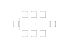 Kitchens DWG - Complete Table Set 05