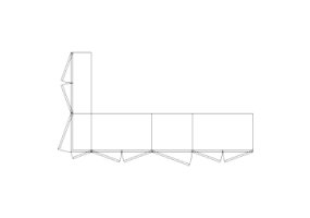 Muebles DWG - &Aacute;ngulo composici&oacute;n 01