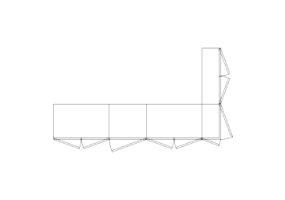 Furniture DWG - Angle Composition 02