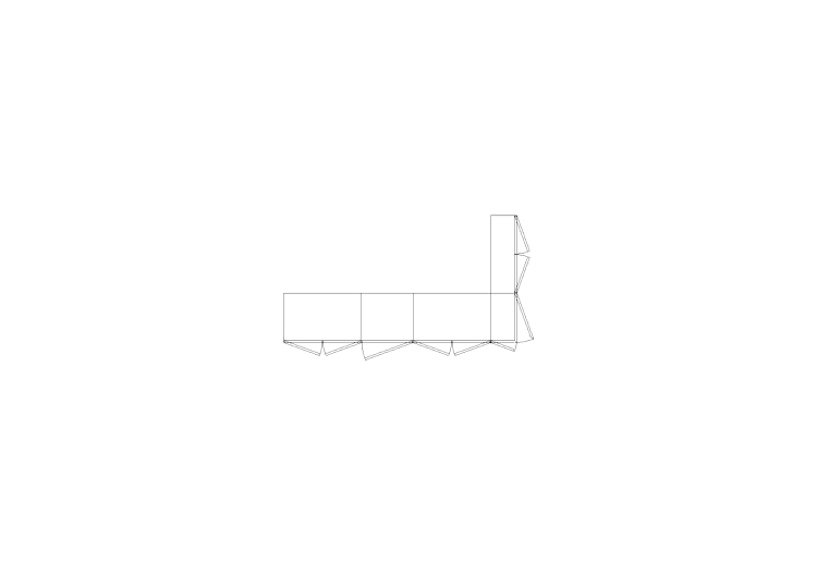 Furniture DWG - Angle Composition 02 - ACCA software Furniture DWG - Angle Composition 02 - ACCA software
