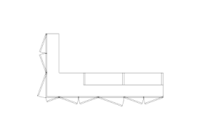 Muebles DWG - &Aacute;ngulo composici&oacute;n 03
