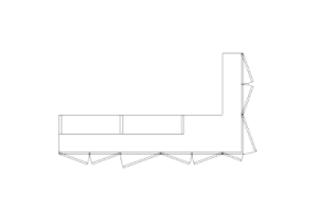 Muebles DWG - &Aacute;ngulo composici&oacute;n 04