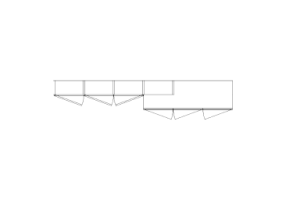 Furniture DWG - Composition Vantail 12