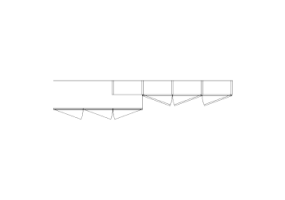 Furniture DWG - Hinged door composition 13