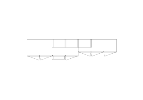 Muebles DWG - Composición cajones 33