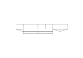 Furniture DWG - Drawers Composition 35