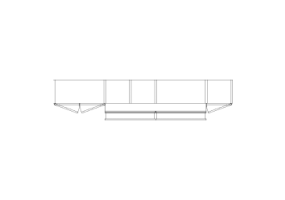 Furniture DWG - Composition Tiroirs 40