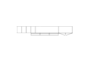 M&oacute;veis DWG - Composi&ccedil;&atilde;o gavetas 47