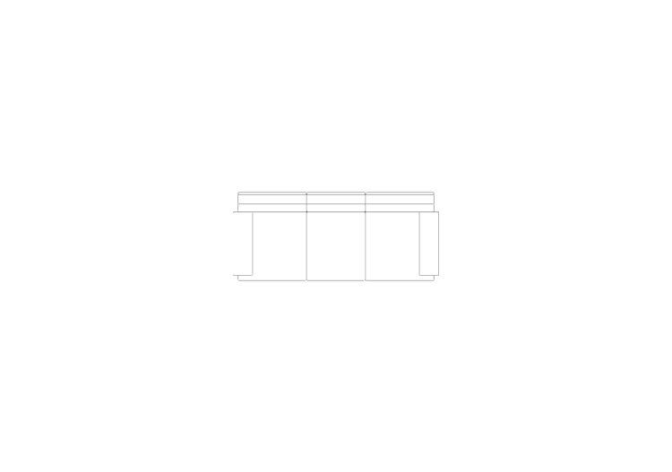 Furniture DWG - Type 2 sofa 05 - ACCA software Furniture DWG - Type 2 sofa 05 - ACCA software