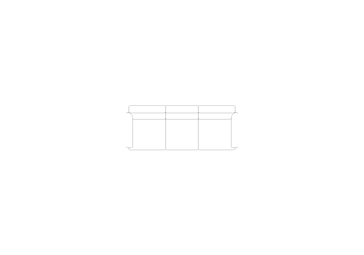 DWG Möbeln - Typ Sofa 4 06 - ACCA software DWG Möbeln - Typ Sofa 4 06 - ACCA software