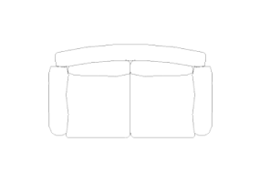 Furniture DWG - Type 5 sofa 02