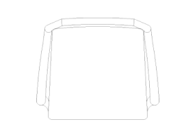 M&oacute;veis DWG - Cadeira 04