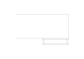 Bureau DWG - Armoires tiroirs 09