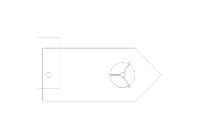 B&uuml;ro DWG - Schreibtische Typ 3 20