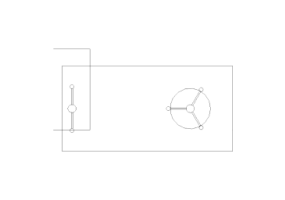 B&uuml;ro DWG - Schreibtische Typ 3 24